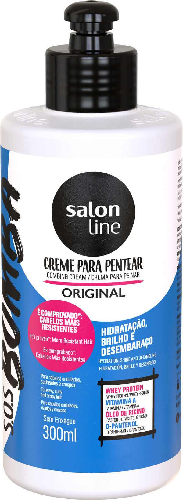 Salon Line S.O.S Bombe Original Leave In Combing Cream 300ml Salon Line