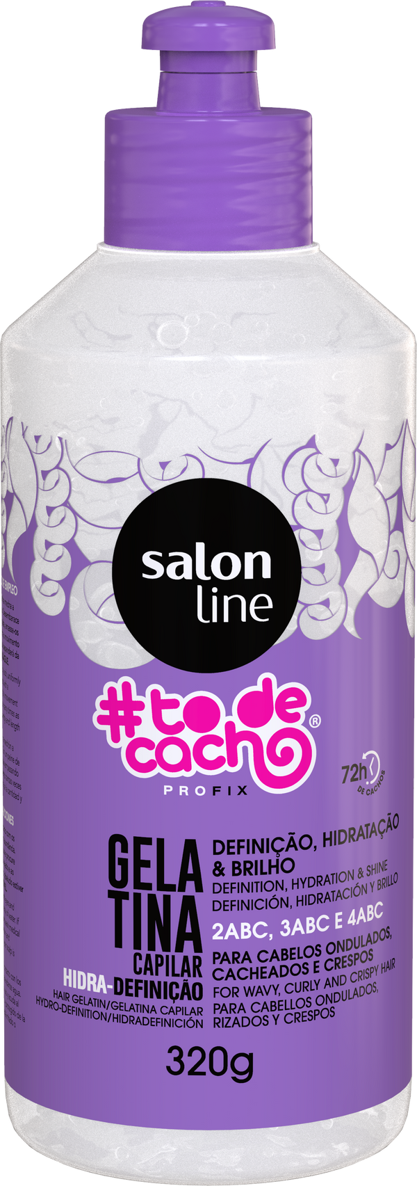 Salon Line #To De Cacho Gelatina Hydro Definition Gel 320g Salon Line