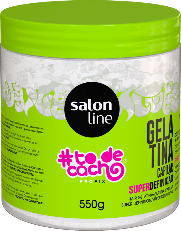 Salon Line Gelatina Super Definition Hair Gel 550g Salon Line