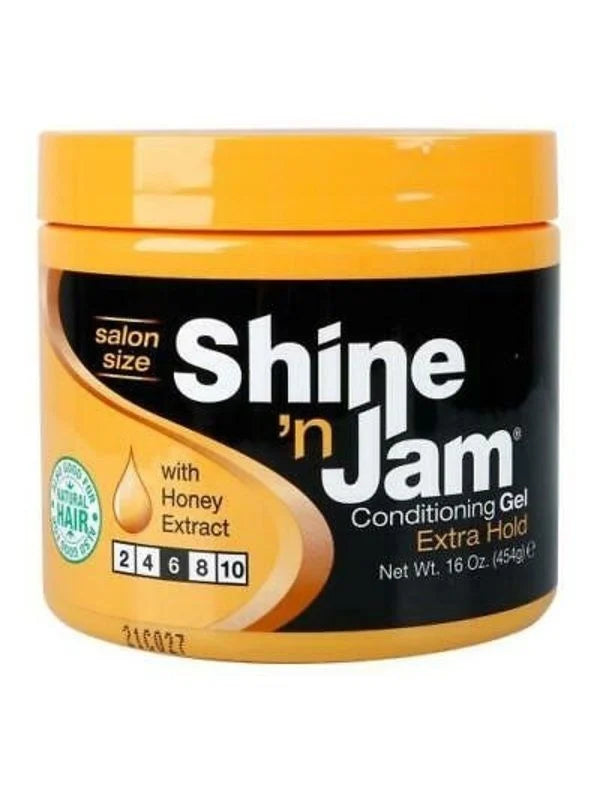 Ampro Shine'n Jam Conditioning Gel Extra Hold 454g Ampro Shine'n Jam