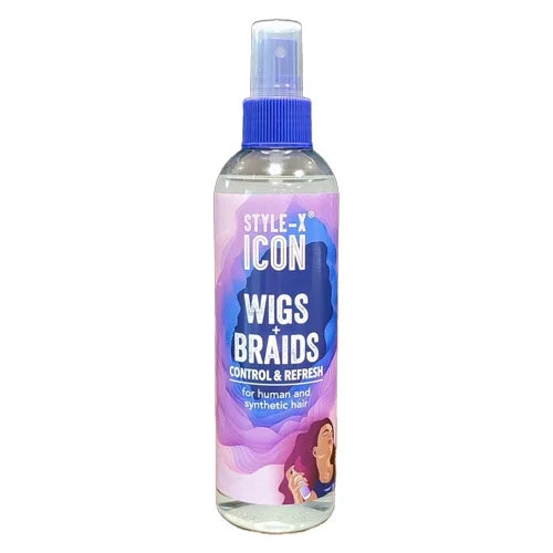 Style-X Icon Wigs + Braids Control & Refresh Spray 250ml Style Icon