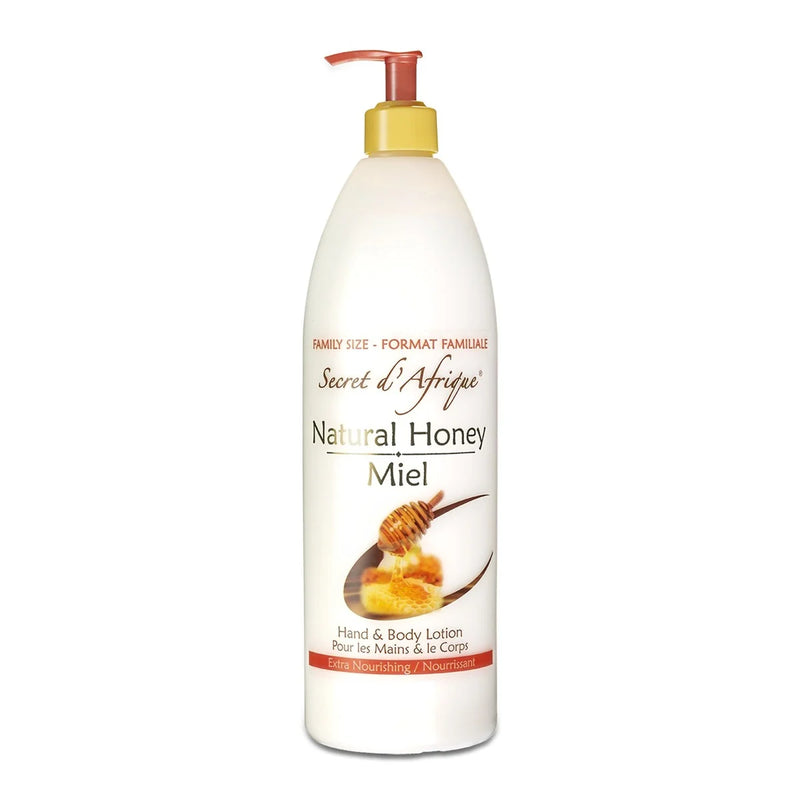 Secret d'Afrique Natural Honey Hand & Body Lotion 1L Family Size Secret d'Afrique