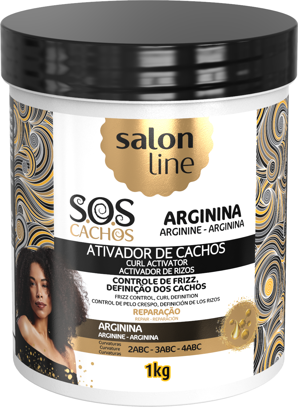 Salon Line S.O.S Cachos Arginine Repair Curl Activator 1kg Salon Line