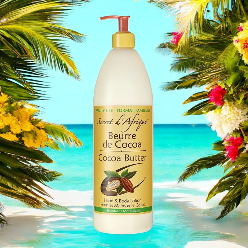 Secret d'Afrique Cocoa Butter Lotion 1L Family Size ORS