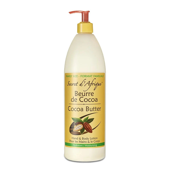 Secret d'Afrique Cocoa Butter Lotion 1L Family Size ORS