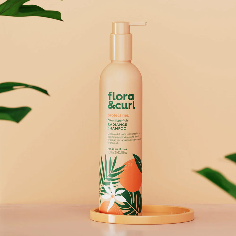 Flora & Curl African Citrus Bloom Superfruit Shampoo 300ml Flora & Curl