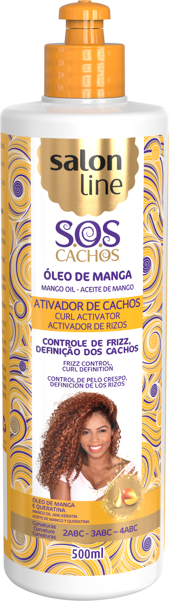 Salon Line S.O.S Cachos Mango Oil Curl Activator 500ml Novex