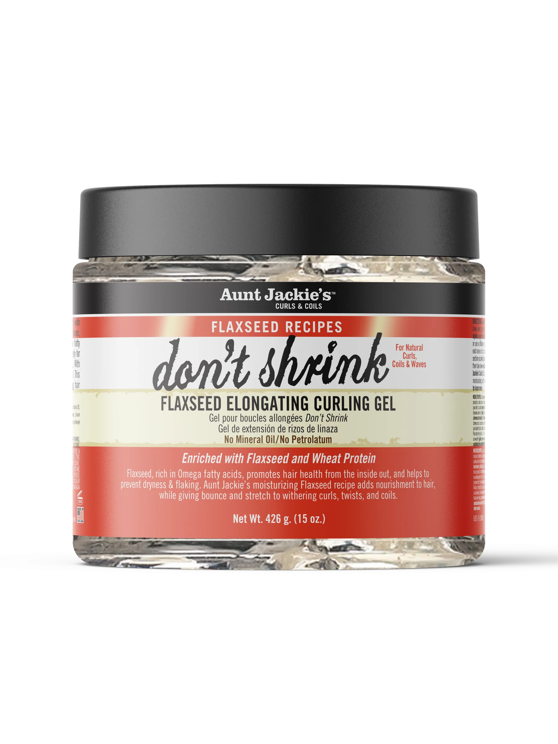 Aunt Jackie's Flaxseed Don't Shrink Gel 426g Aunt Jackie's