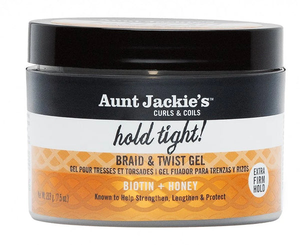Aunt Jackie's Hold Tight Braid & Twist Extra Firm Hold Gel 213g DAX