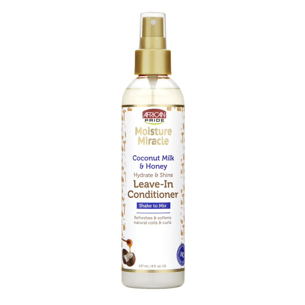 African Pride Moisture Miracle Coconut & Honey Leave-In Conditioner Spray 237ml African Pride