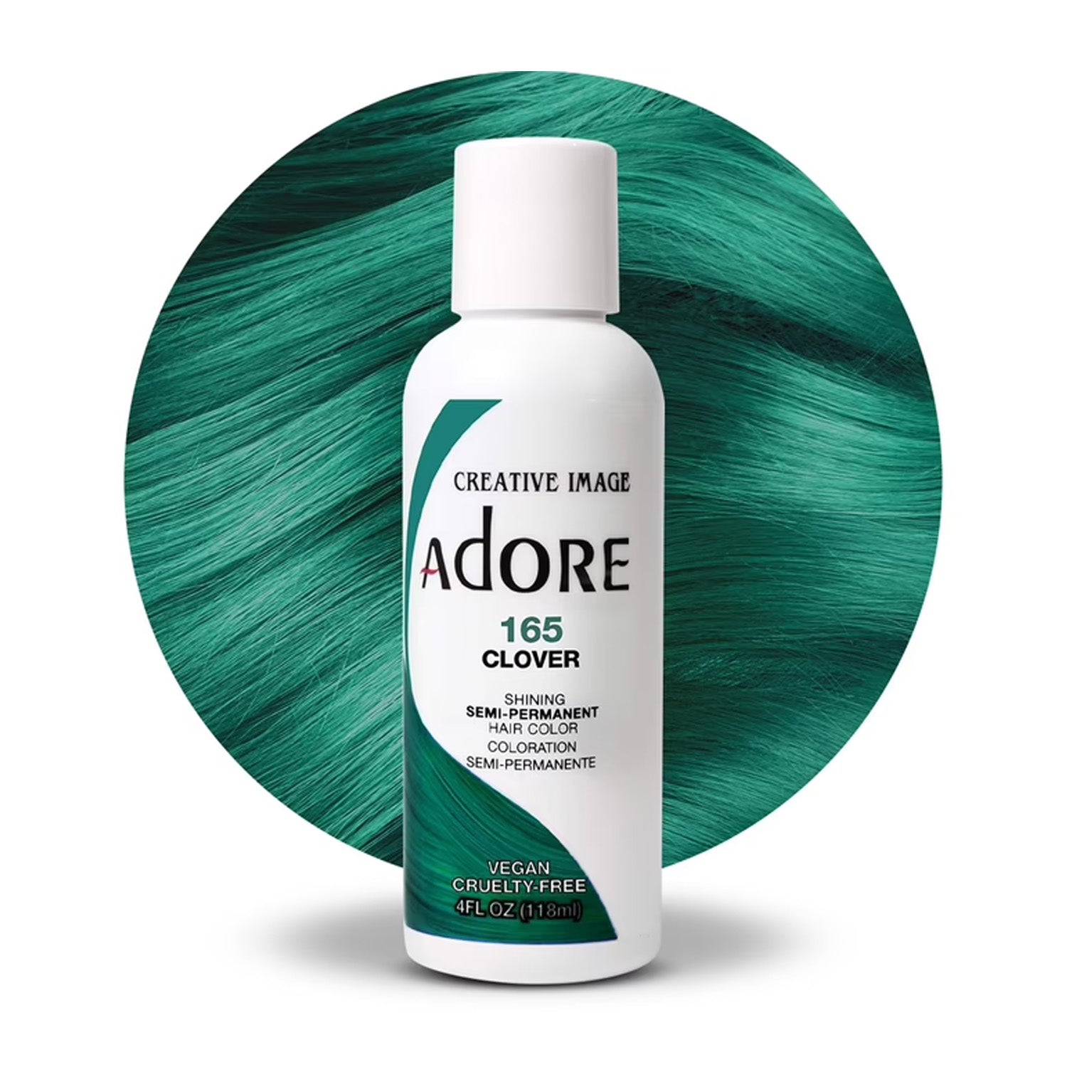 Adore Creative Image Semi Permanent Hair Color 165 Clover 118ml Adore