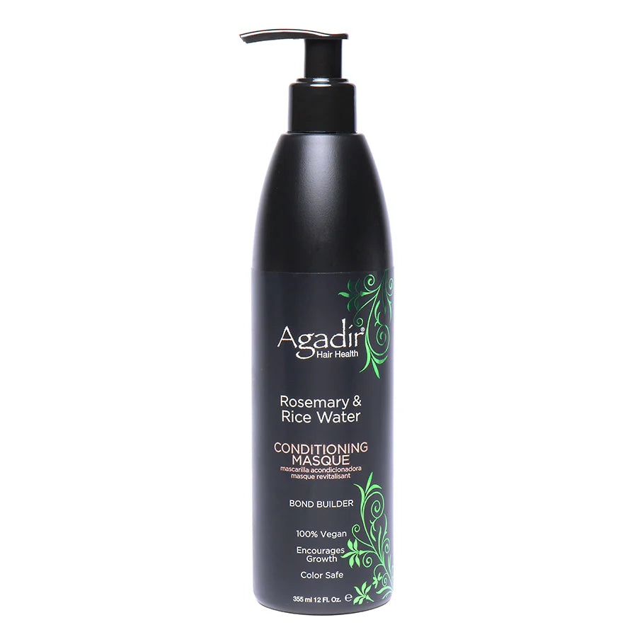 Agadir Rosemary & Rice Water Conditioning Masque 355ml Agadir