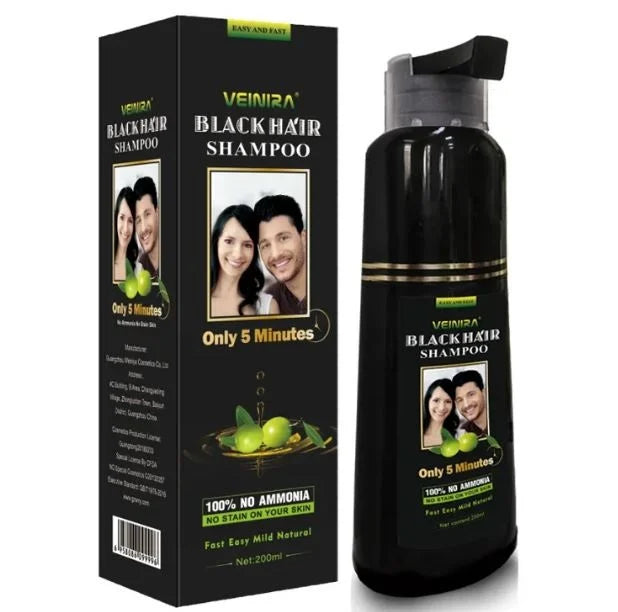 Veinira Black Hair Shampoo 200ml Dabur