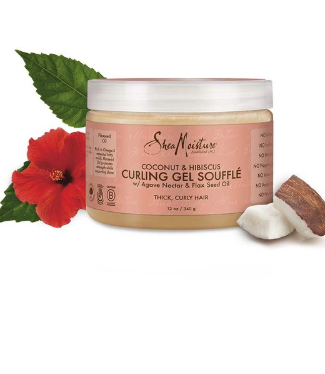 Shea Moisture Coconut & Hibiscus Curling Gel Souffle 340g Shea Moisture