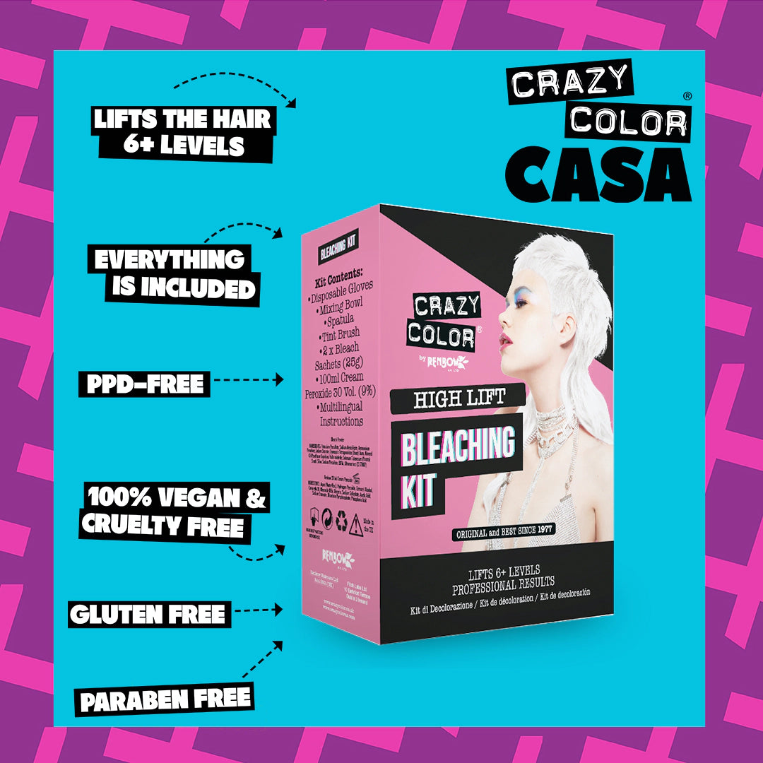 Crazy Color High Lift Bleaching Kit Crazy Color