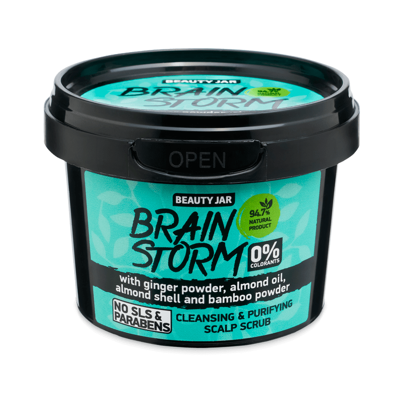 Beauty Jar BRAIN STORM Cleansing & Purifying Scalp Scrub 100g ShowTime