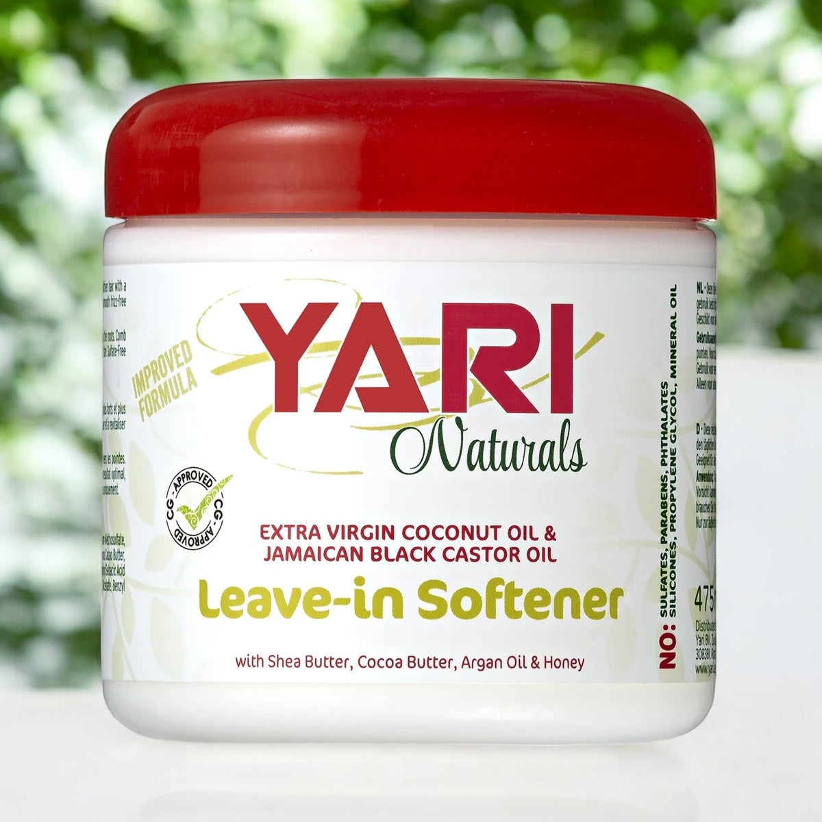 Yari Naturals Jamaican Black Castor Oil Leave In Softener 475ml Yari