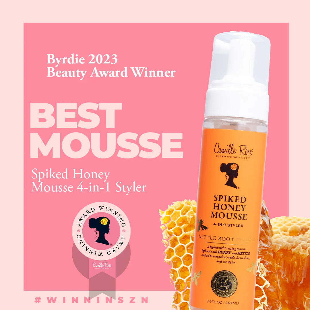 Camille Rose Spiked Honey Mousse 4-in-1 Styler 240ml Camille Rose