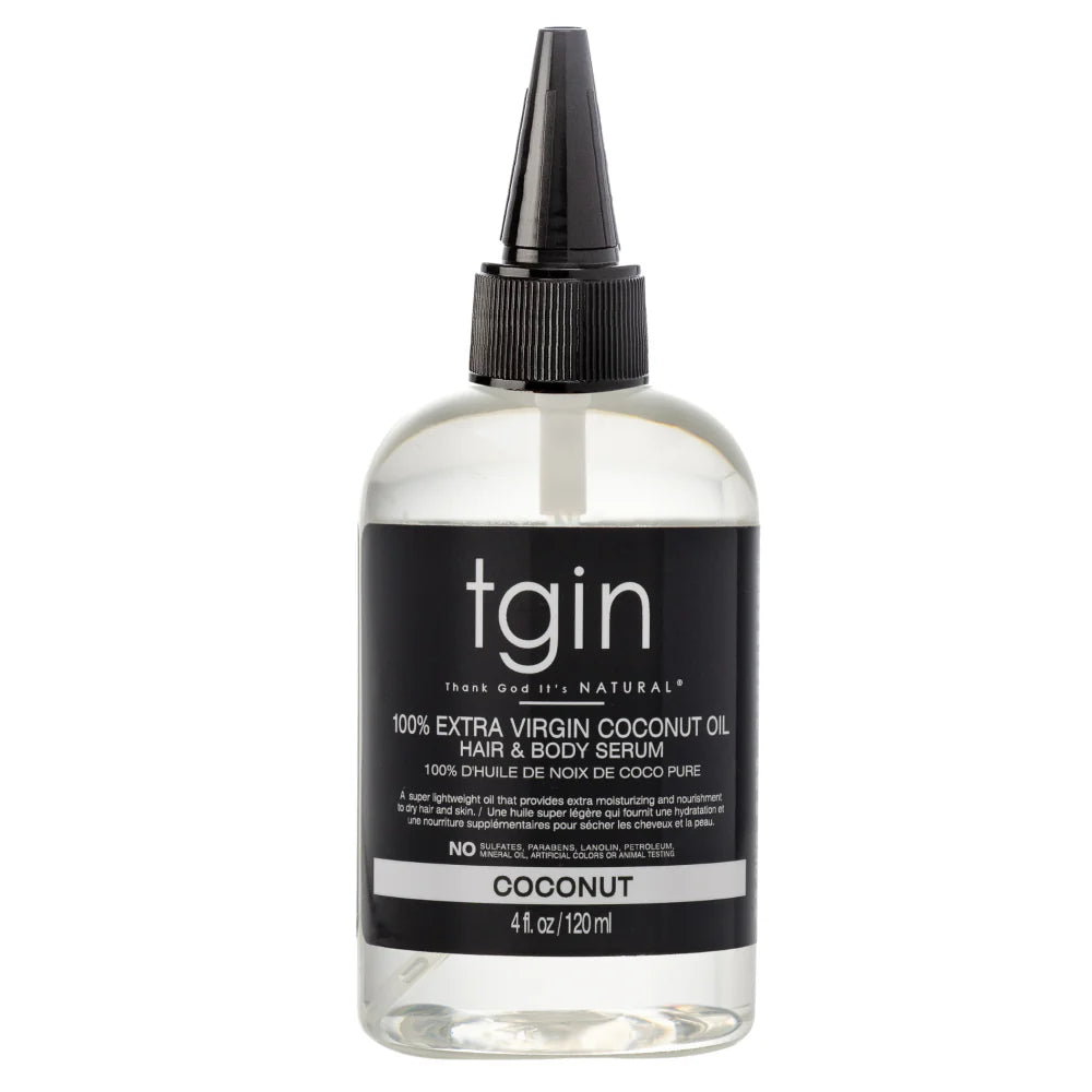 TGIN 100% Extra Virgin Coconut Oil Hair & Body Serum 120ml TGIN