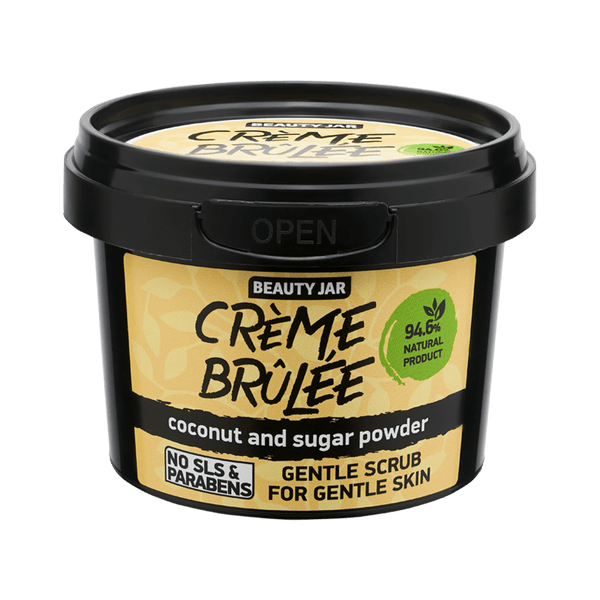 Beauty Jar CREME BRÛLÉE Gentle Scrub 120g Beauty Jar