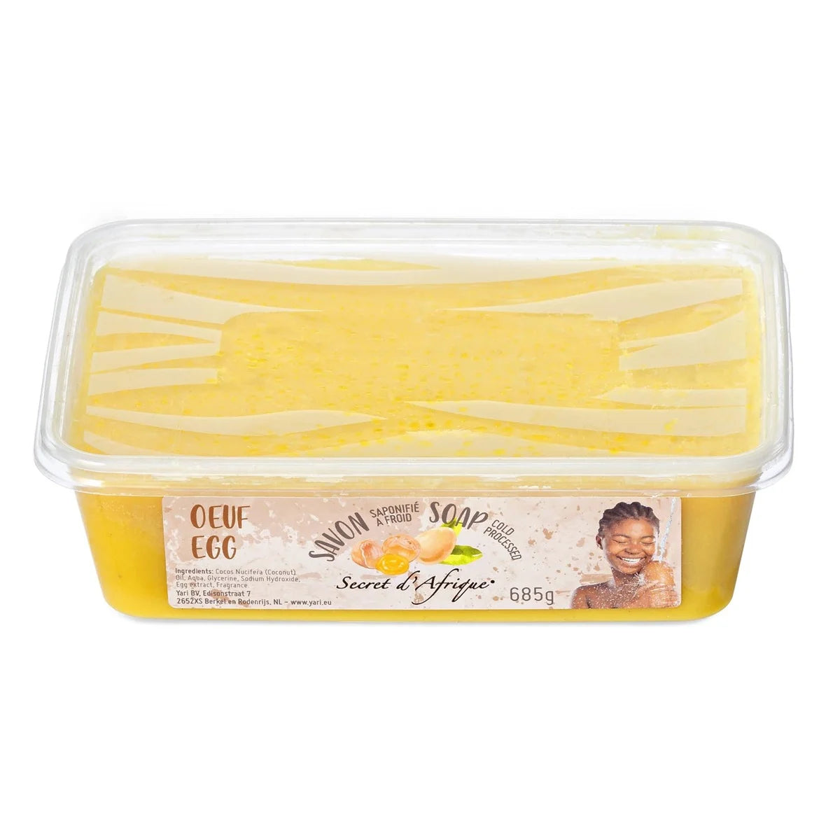 Secret d'Afrique Egg Cold Processed Soap 685g Secret d'Afrique