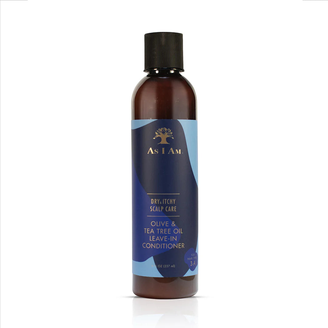 As I Am Dry & Itchy Olive & Tea Tree Oil Leave-In Conditioner 227ml As I Am