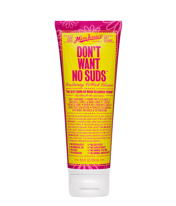 Miss Jessie's  Don’t Want No Suds - No Suds Shampoo 250ml Miss Jessie's
