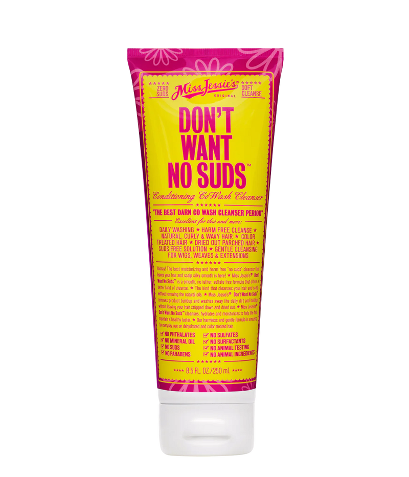 Miss Jessie's  Don’t Want No Suds - No Suds Shampoo 250ml Miss Jessie's