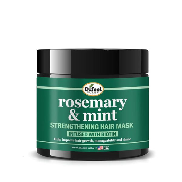 Difeel Rosemary & Mint Strengthening Hair Mask 355ml Shea Moisture