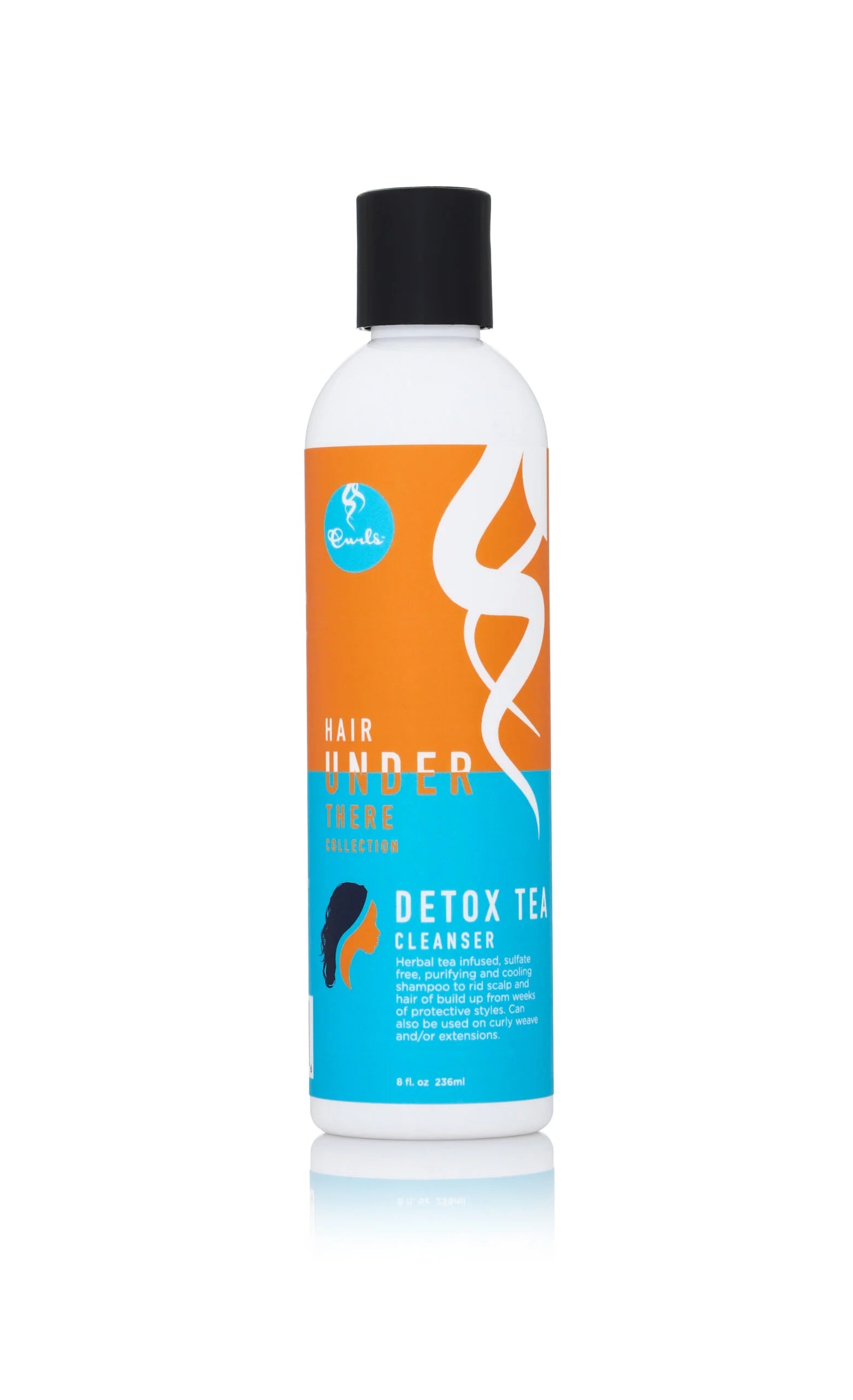 Curls Hair Under There Detox Tea Cleansing Shampoo 236ml Curls