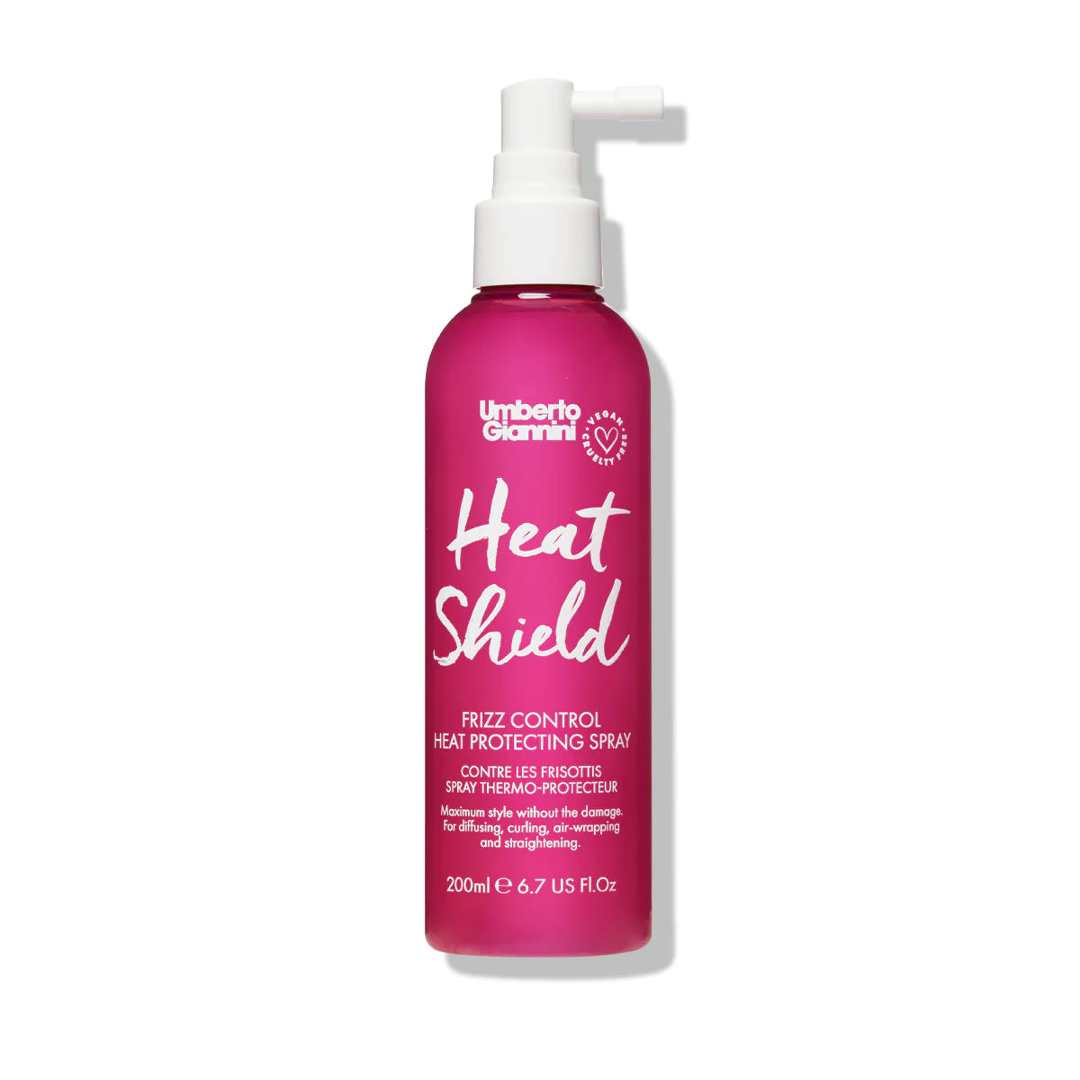 Umberto Giannini Heat Shield Frizz Control Heat Protecting Spray 200ml Umberto Giannini