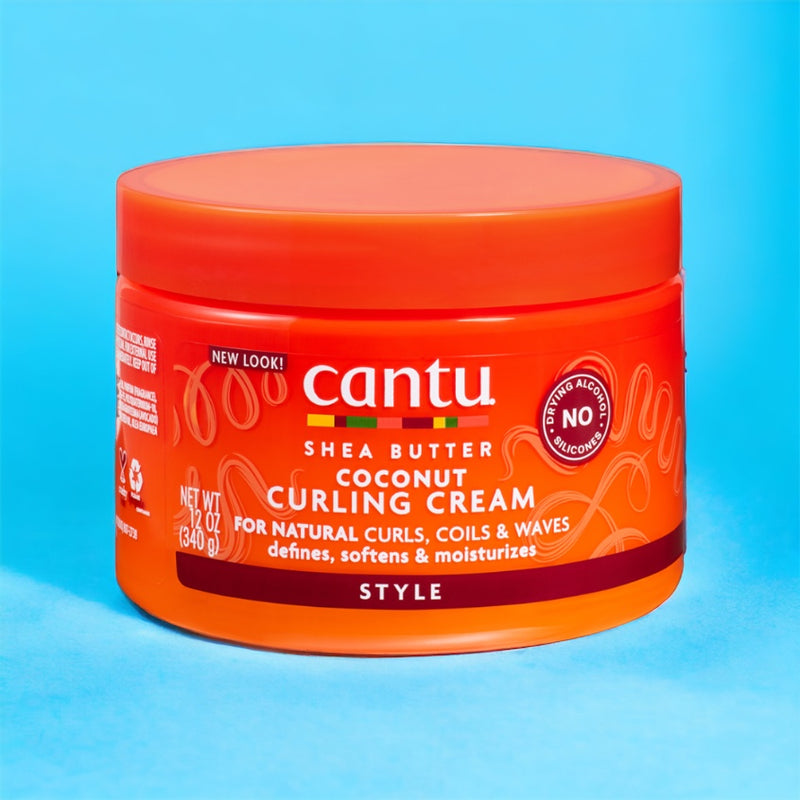 Cantu Shea Butter Natural Coconut Curling Cream 340g Cantu