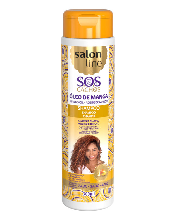 Salon Line S.O.S Cachos Mango Oil Shampoo 300ml Salon Line