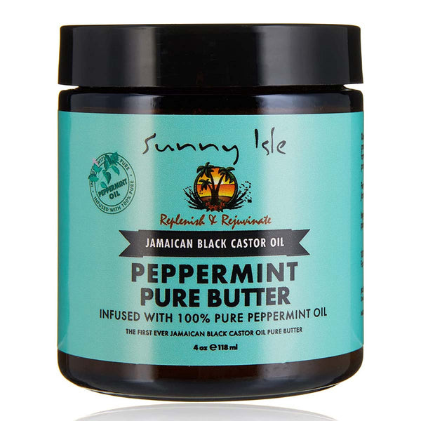 Sunny Isle Jamaican Black Castor Oil Pure Butter with Peppermint Oil 118ml Sunny Isle