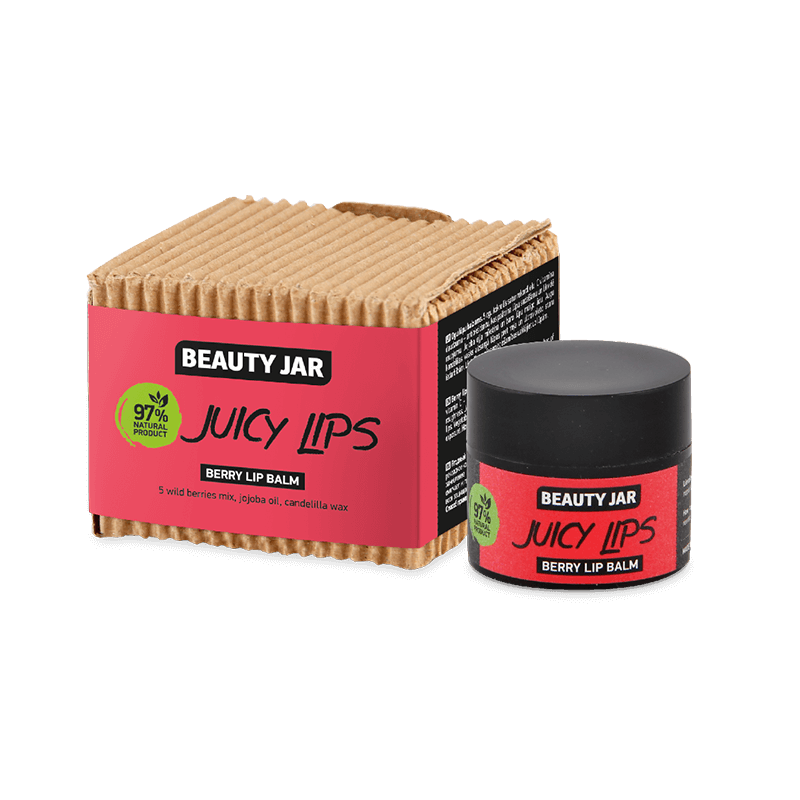 Beauty Jar Juicy Lips Berry Lip Balm 15ml Beauty Jar