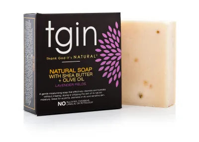 TGIN Natural Soap with Shea Butter + Olive Oil Lavender Fields 4oz TGIN