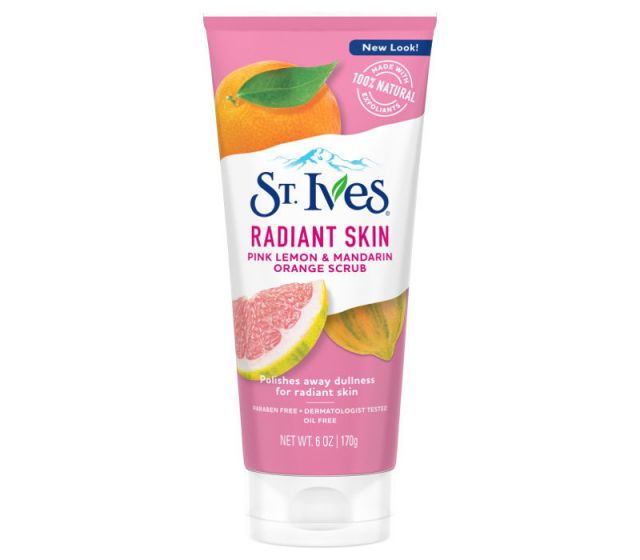 St. Ives Radiant Skin Pink Lemon & Mandarin Orange Scrub 150ml St. Ives
