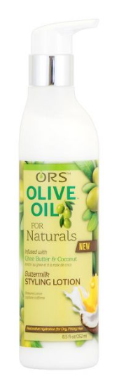 ORS Olive Oil For Naturals Ghee Butter & Coconut Buttermilk Styling Lotion 252ml
