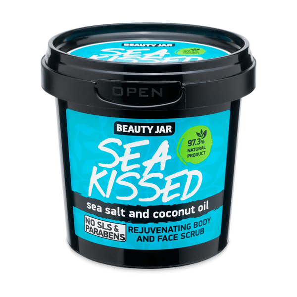 Beauty Jar SEA KISSED Rejuvenating Body and Face Scrub 200g Curly Secret
