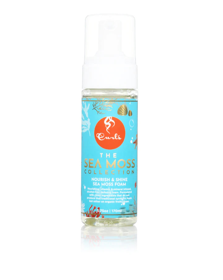 Curls Sea Moss Nourish and Shine Foam 236ml Curls