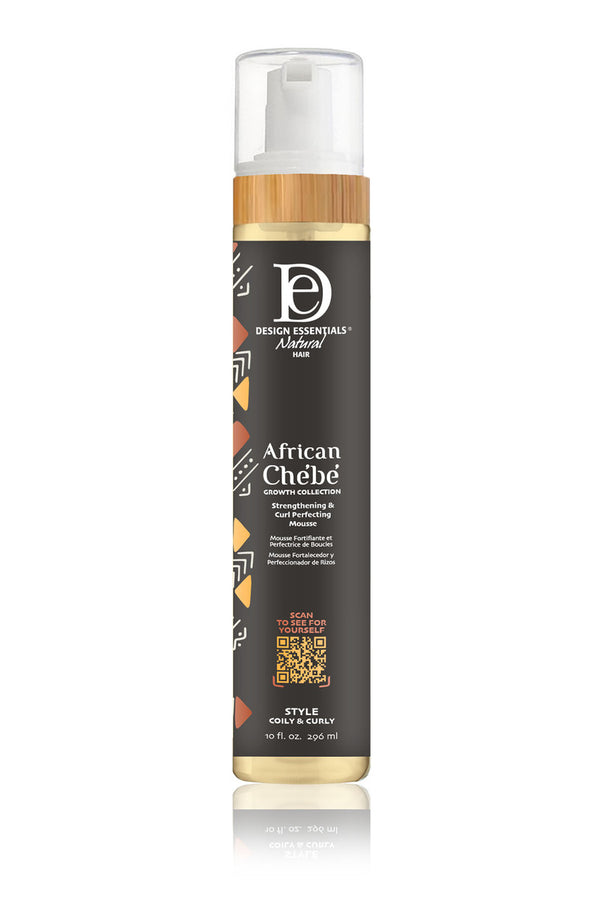 Design Essentials African Cheese Strengthening & Curl Perfecting Mousse 296ml Cantu