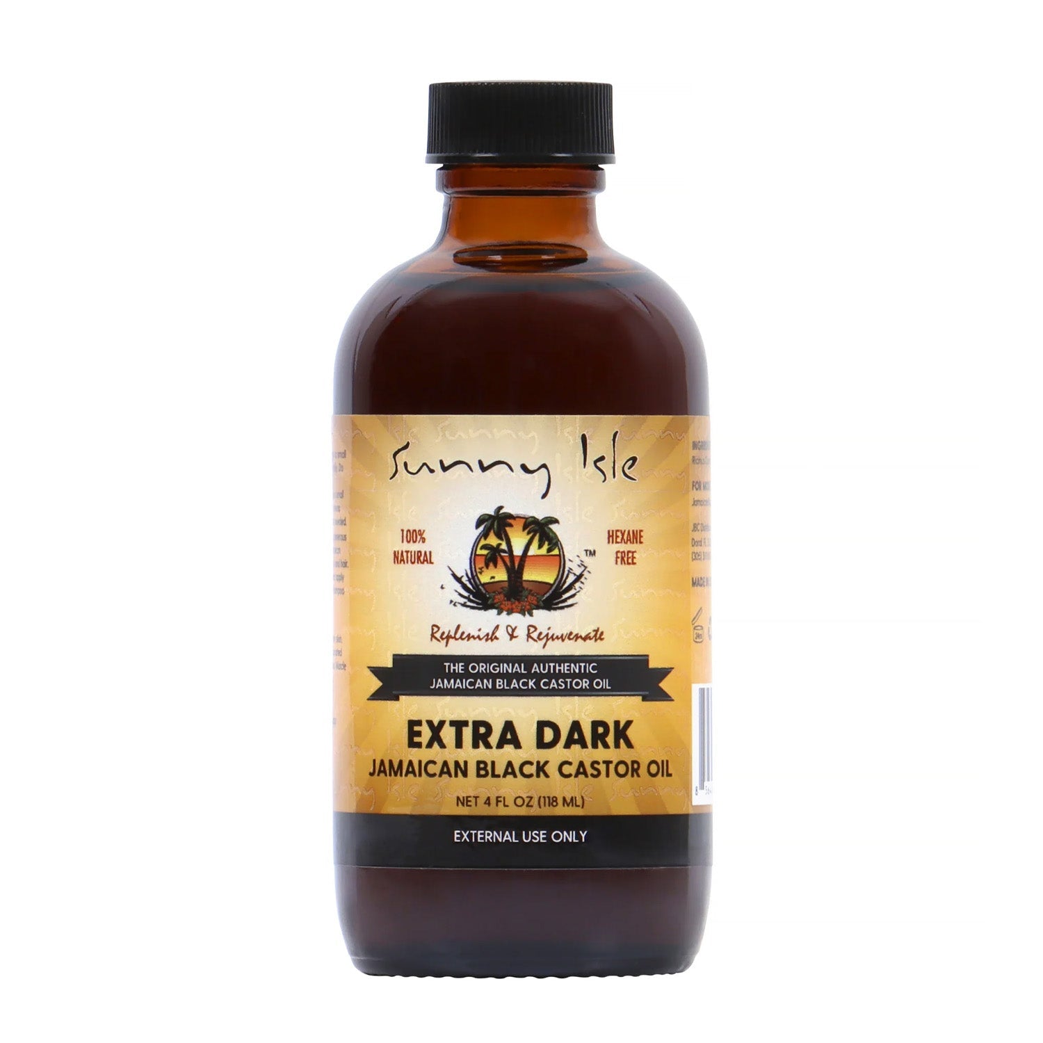 Sunny Isle Jamaican Extra Dark Jamaican  Black Castor Oil 118ml Sunny Isle