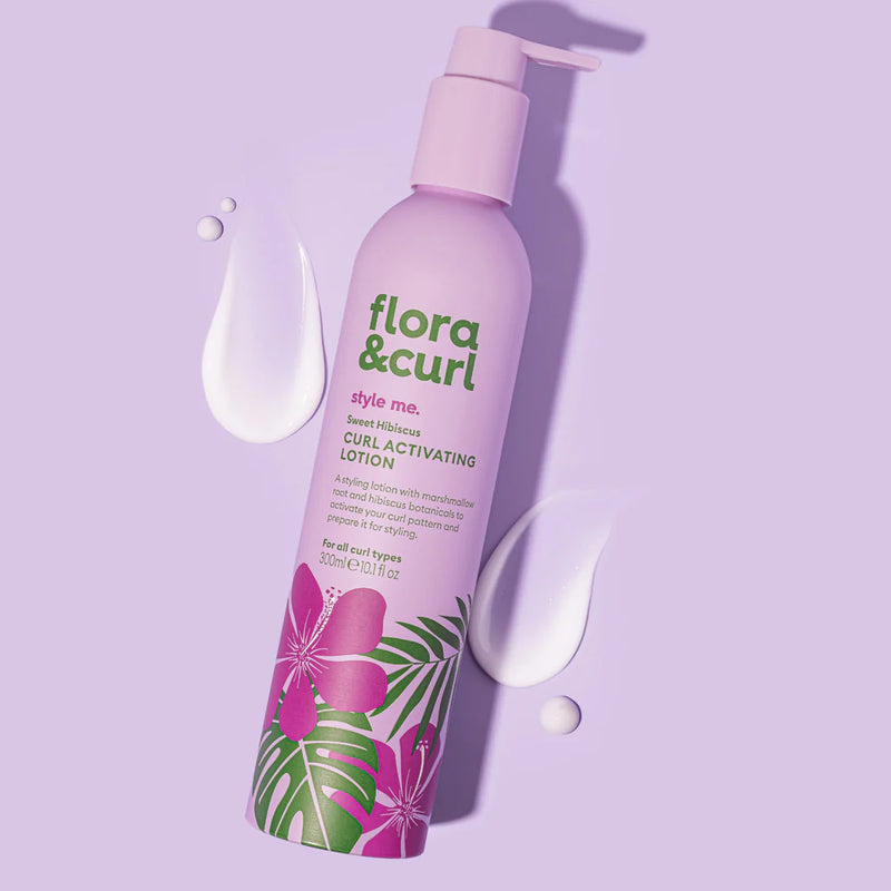 Flora & Curl Sweet Hibiscus Curl Activating Lotion 300ml Flora & Curl
