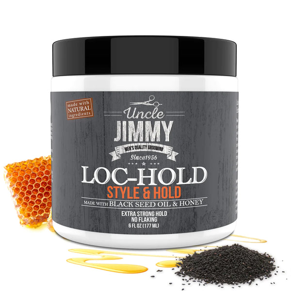 Uncle Jimmy Loc Hold Premium Hair Styling Pomade/Hair Wax 177ml Uncle Jimmy
