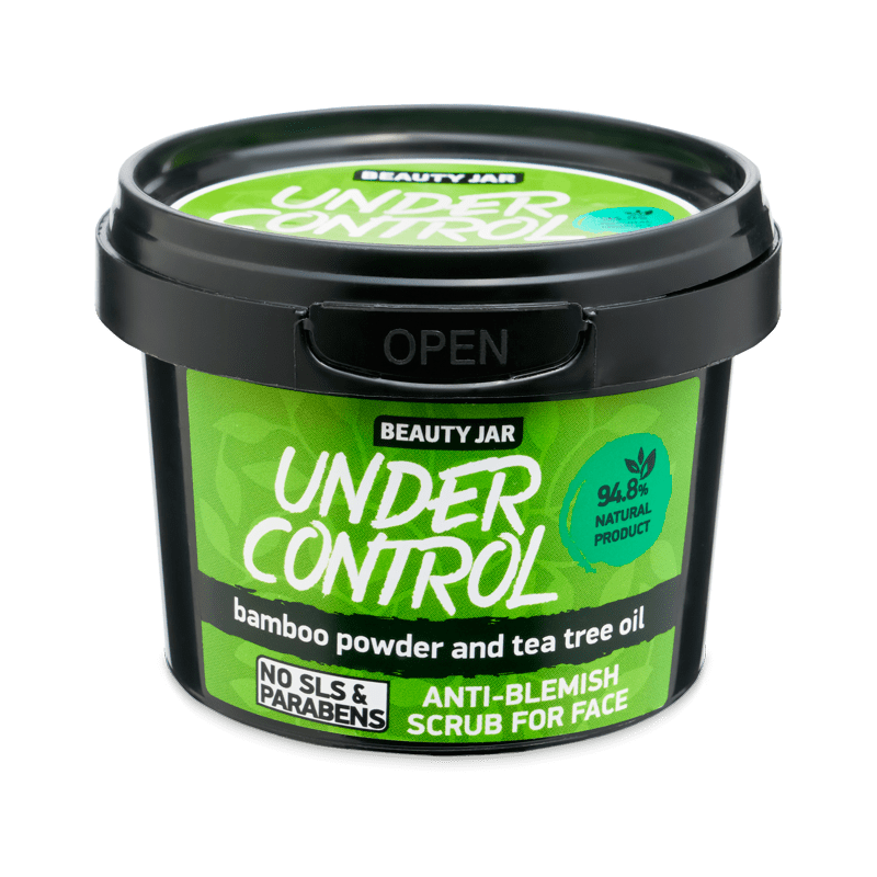 Beauty Jar UNDER CONTROL Anti-Blemish Face Scrub 100g Beauty Jar