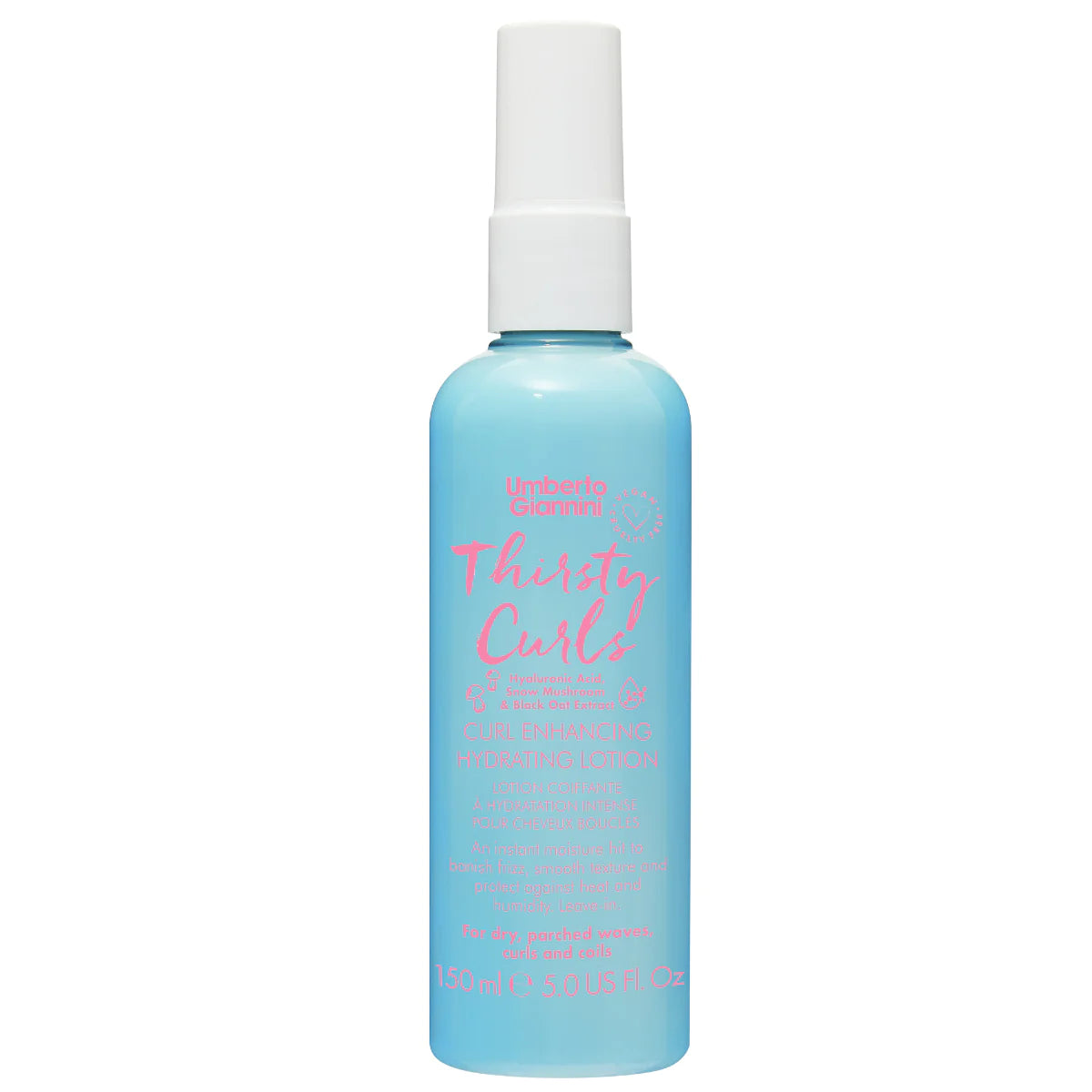 Umberto Giannini Thirsty Curls Curl Enhancing Hydrating Lotion 150ml Umberto Giannini