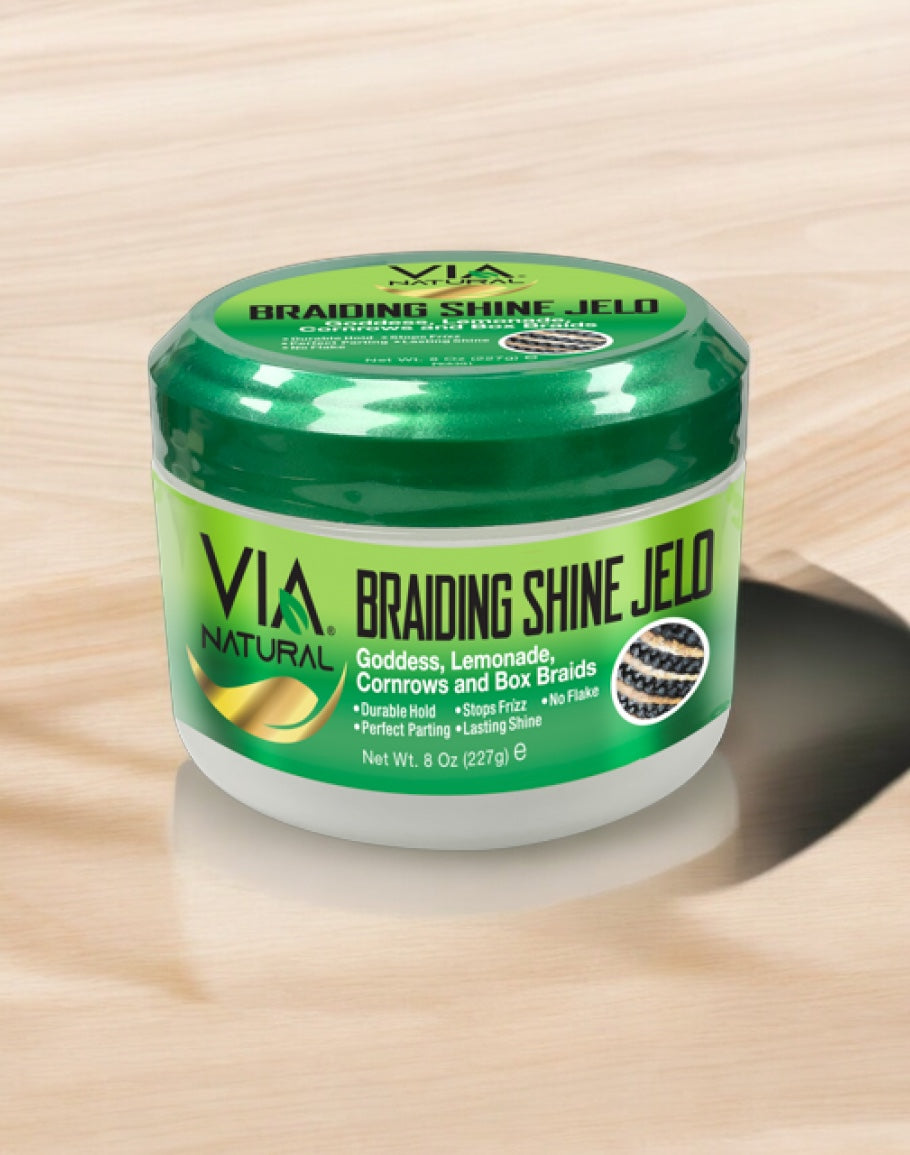 VIA Natural Braiding Shine Jelo 227g Ampro Shine'n Jam