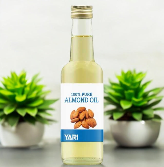 Yari 100% Pure Almond Oil 250ml - 100% Natürliches Mandelöl Yari