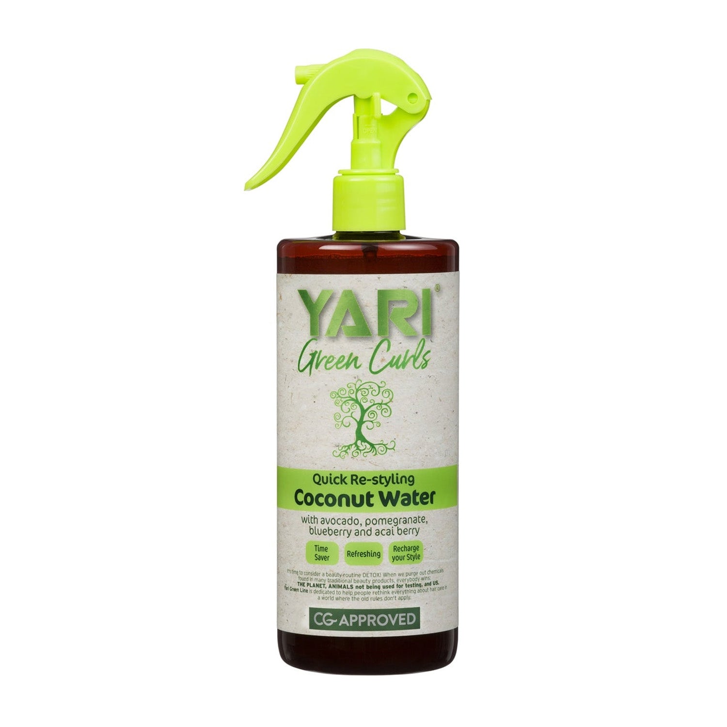 Yari Green Curls Coconut Water 500ml Yari