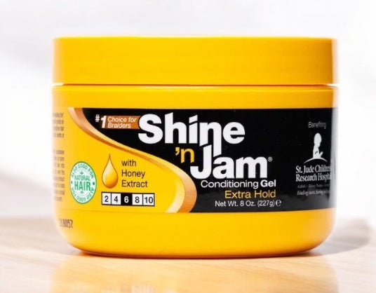 Ampro Shine'n Jam Conditioning Gel Extra Hold 227g Ampro Shine'n Jam